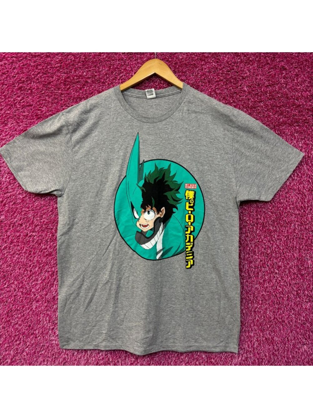 My Hero Academia Deku Anime Tshirt size XL